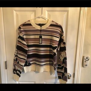 Rag & Bone New York Mauve Nellis Pullover Sweater